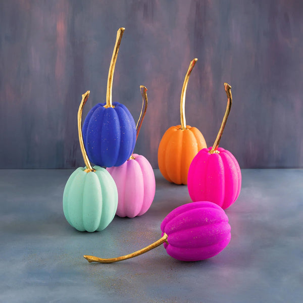 Glitterville 26" Rainbow Tall Pumpkin