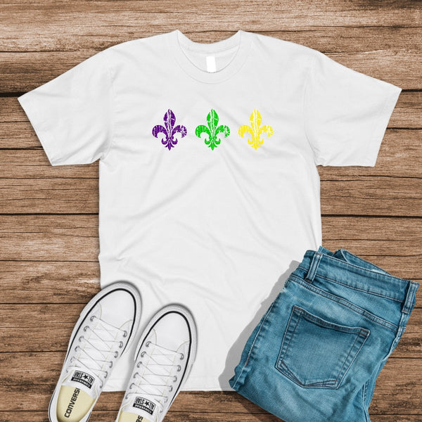 Vintage Fleur De Lis Tee