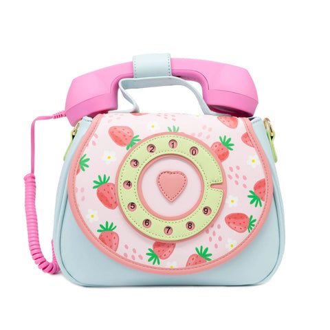 Ring Ring Phone Handbag Strawberry Fields