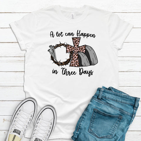 A lot can happen in three days