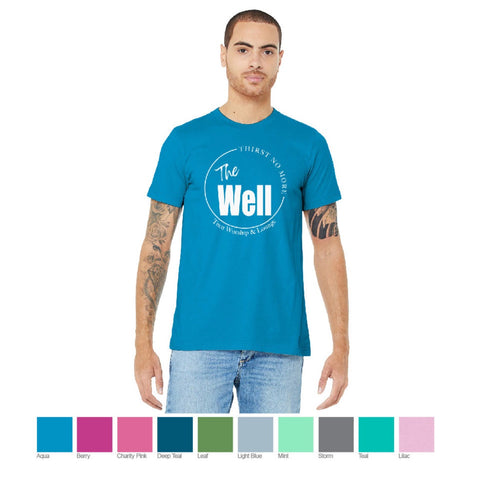 The Well Teen Worship Lounge, Cleveland,MS Bella + Canvas T-Shirt