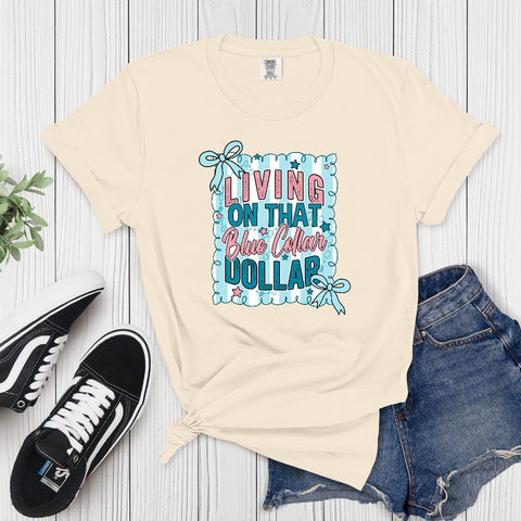 Blue Collar Dollar Tee - Heidisonline