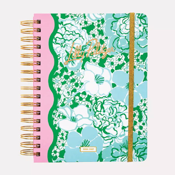 Lilly Pulitzer® Large 17 Month Agenda: Mint Condition Burst of Joy