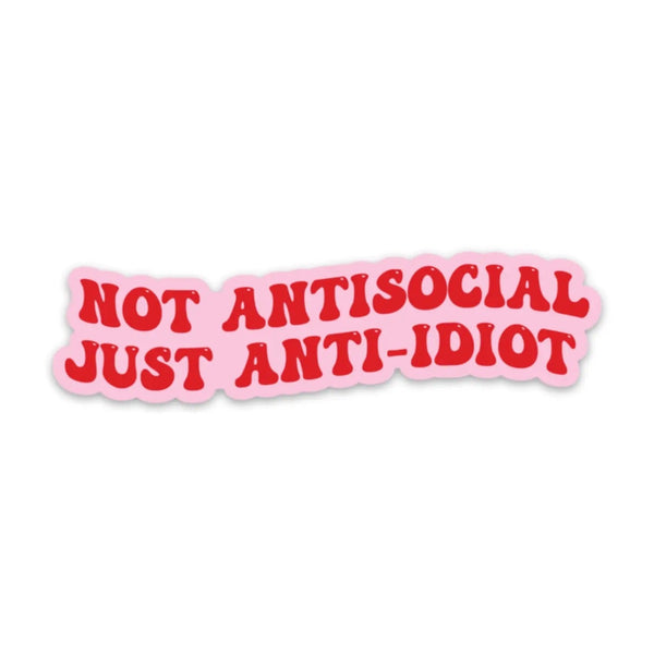 Not Antisocial Decal