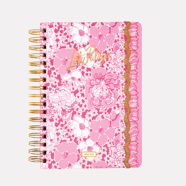 Lilly Pulitzer® Large 17 Month Agenda: Conch Shell Pink Burst