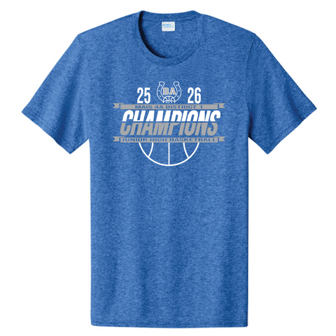 JH Basketball District Champs Cotton Tee 25-26'