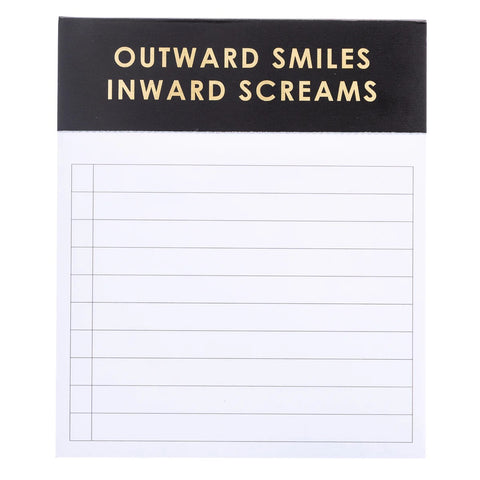 Smiles & Screams Jotter Pad