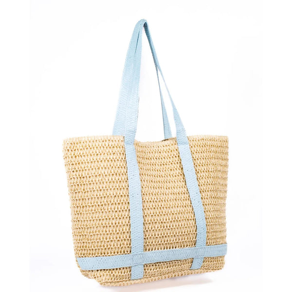 Brittany Beach Tote: Blue