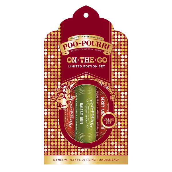Poo-Pourri® On The Go Spritzmas Set