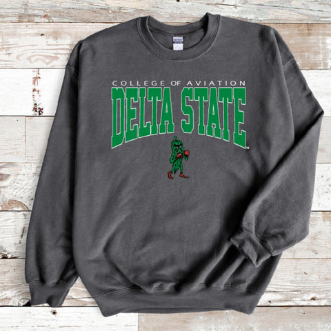 Make It Yours - Delta State Crewneck Sweatshirt