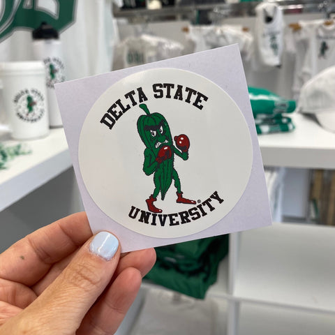Delta State Fighting Okra Decal