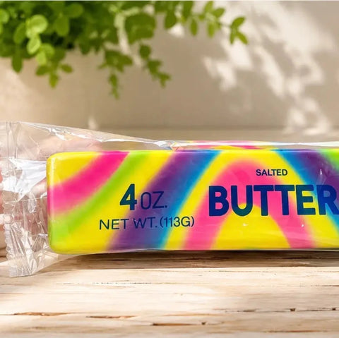 Slow Rising Rainbow Butter Squishy