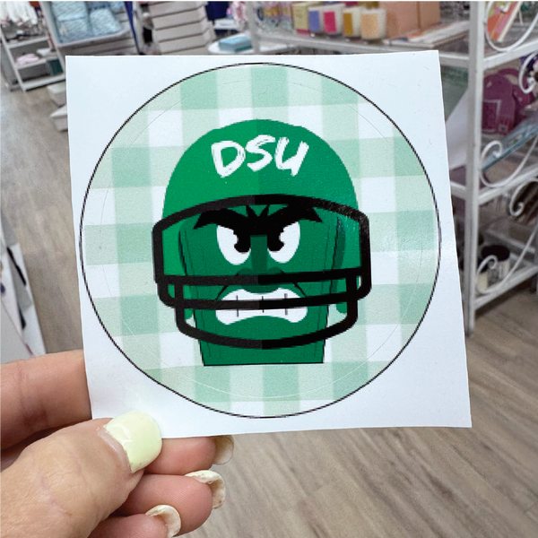 DSU Emoji Football Decal
