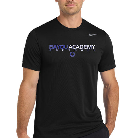 BA Softball Wordmark Nike Legends Tee