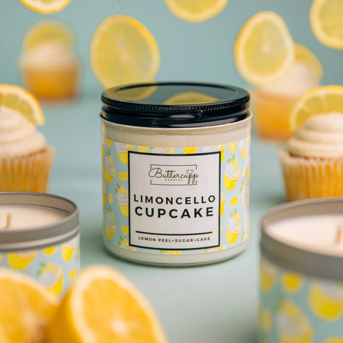 Limoncello Cupcake Soy Candles