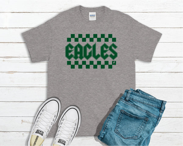 Eagles Checked Tee