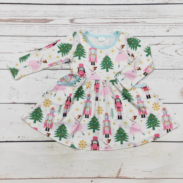 Christmas Tree/ Nutcracker Baby Dress