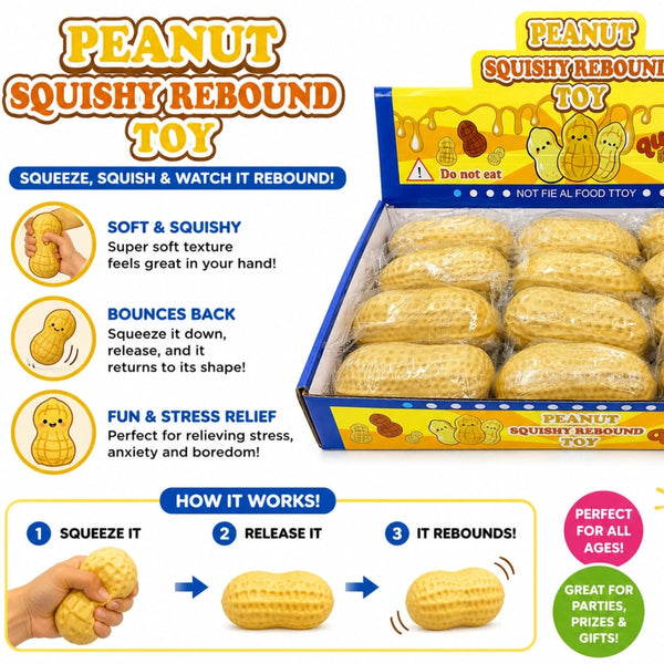 Ultra Squishy Peanut