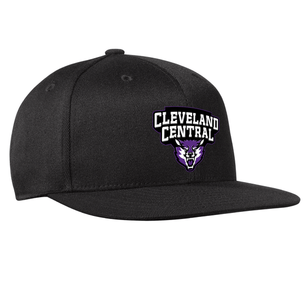 Cleveland Central Flex Fit Flat Bill Hat