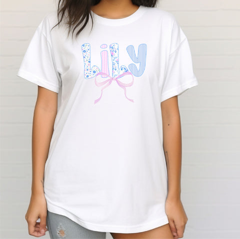 Custom Grandmillennial Floral Tee