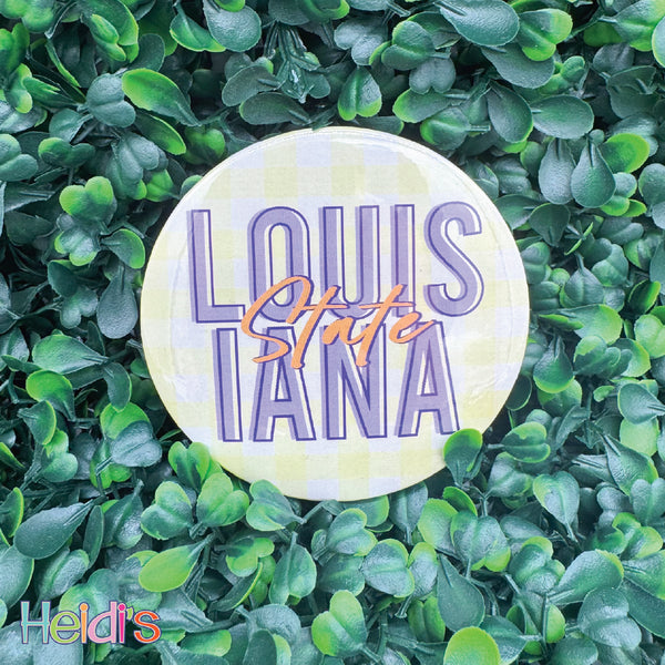Louisiana State Button