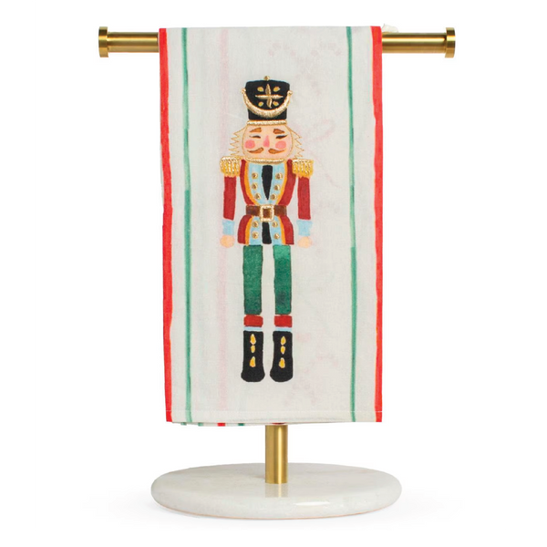 Merry Nutcracker Hand Towel