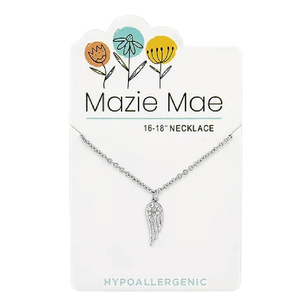 Silver Feather Necklace