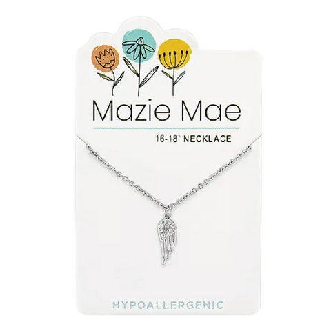 Silver Feather Necklace
