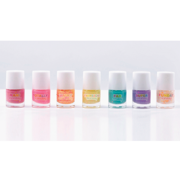 Days of the Week Nail Polish Set