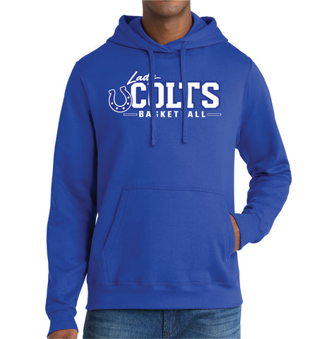 Lady Colts Bball Hooded Sweatshirt 26'