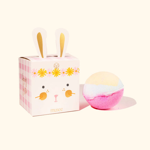 Pink Bunny Boxed Bath Bomb