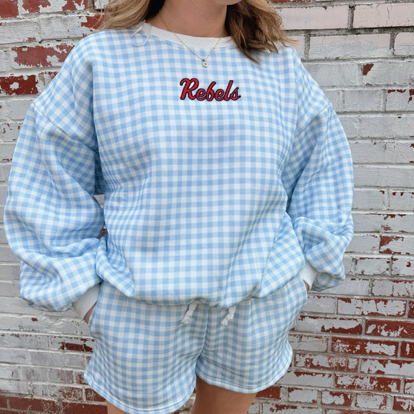 Rebels Gingham Short Set