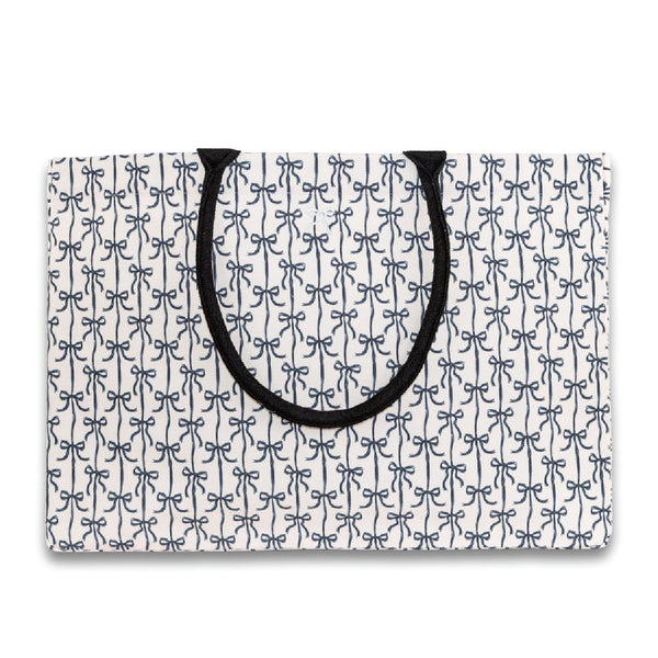 Simply Southern® Sea Tote: Black Bow