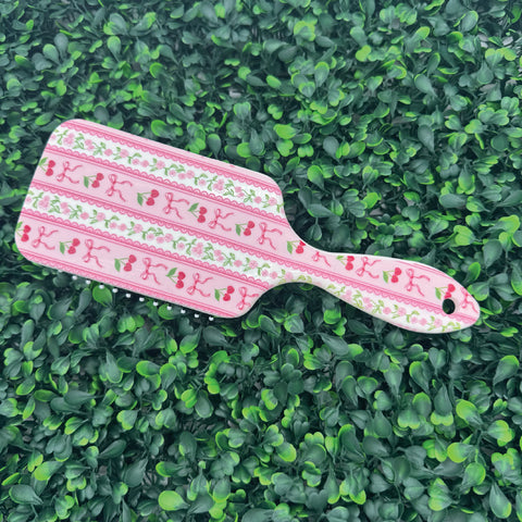 Cherry Paddle Brush