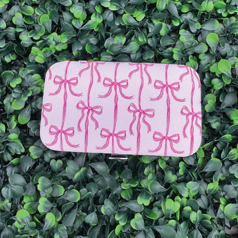 Simply Southern® Manicure Travel Kit: Pink Bow