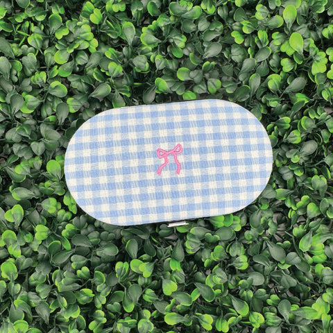 Simply Southern® Light Blue Gingham Sewing Kit