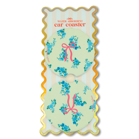 Simply Southern® Car Coasters Set: Floral