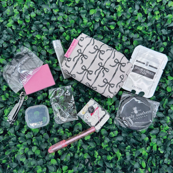 Simply Southern® Emergency Kit: Black Bow