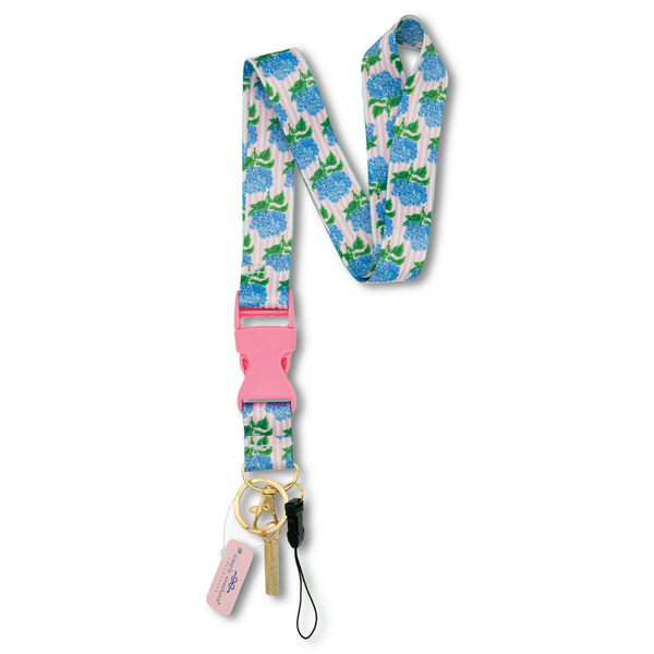 Simply Southern® Lanyard: Hydrangea