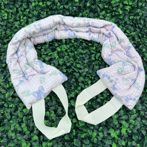 Simply Southern® Weighted Neck Wrap Pink Floral