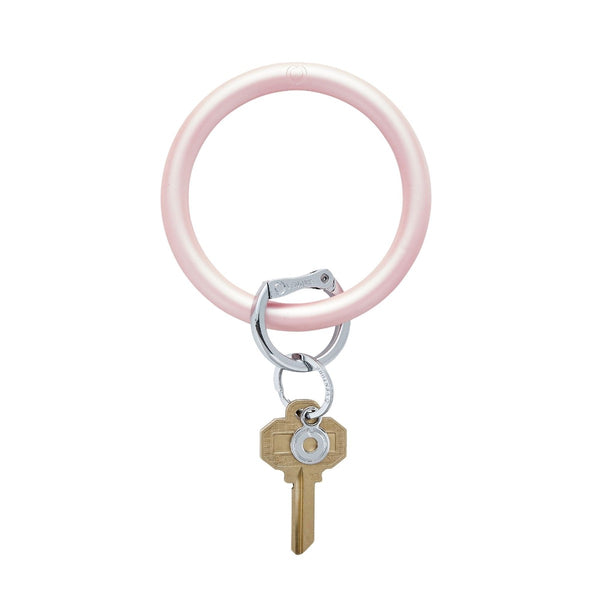 Big O® Key Ring: Rose' Pearlized