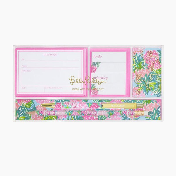 Lilly Pulitzer® Pineapple Shake Desk Accessory Set