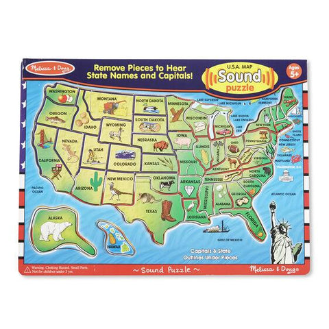 Melissa & Doug USA Sound Puzzle