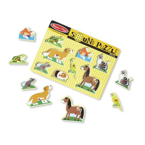 Melissa & Doug Pets Sound Puzzle