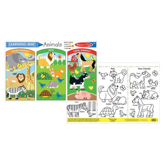 Melissa & Doug® Learning Mat Animals