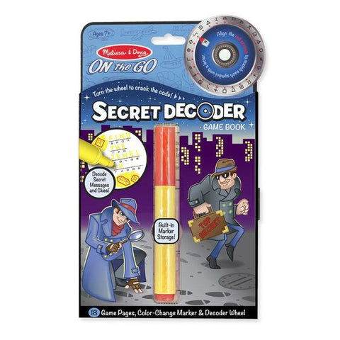 Melissa & Doug Secret Decoder Game Book