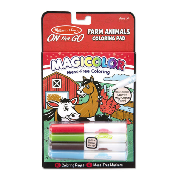 On-the-Go Farm Animals Coloring Pad Melissa & Doug®