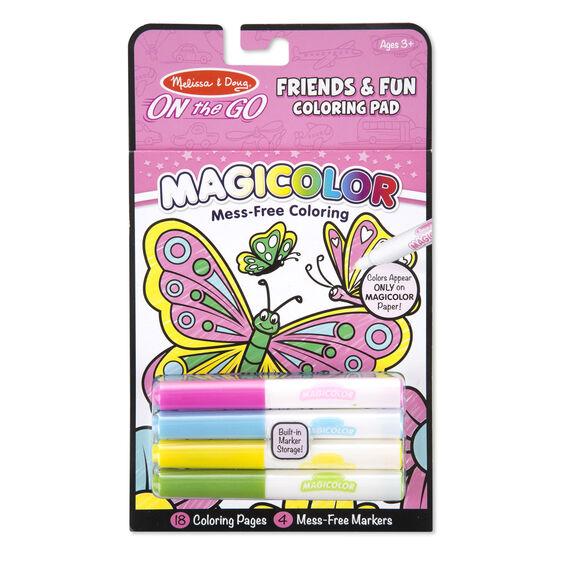 On-the-Go Friends & Fun Coloring Pad Melissa & Doug®