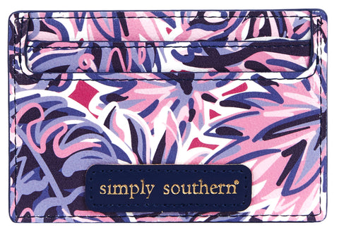 Simply Southern® Leather Card Slot Holder - Leaf
