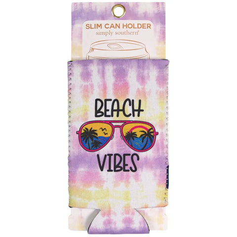 Simply Southern® Slim Can Holder - Beach